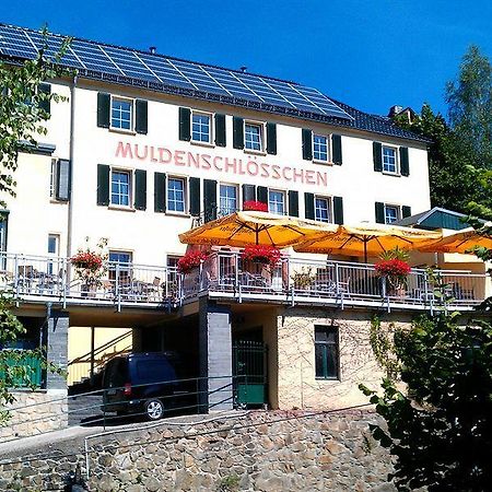 Muldenschlosschen Otel Lunzenau Dış mekan fotoğraf